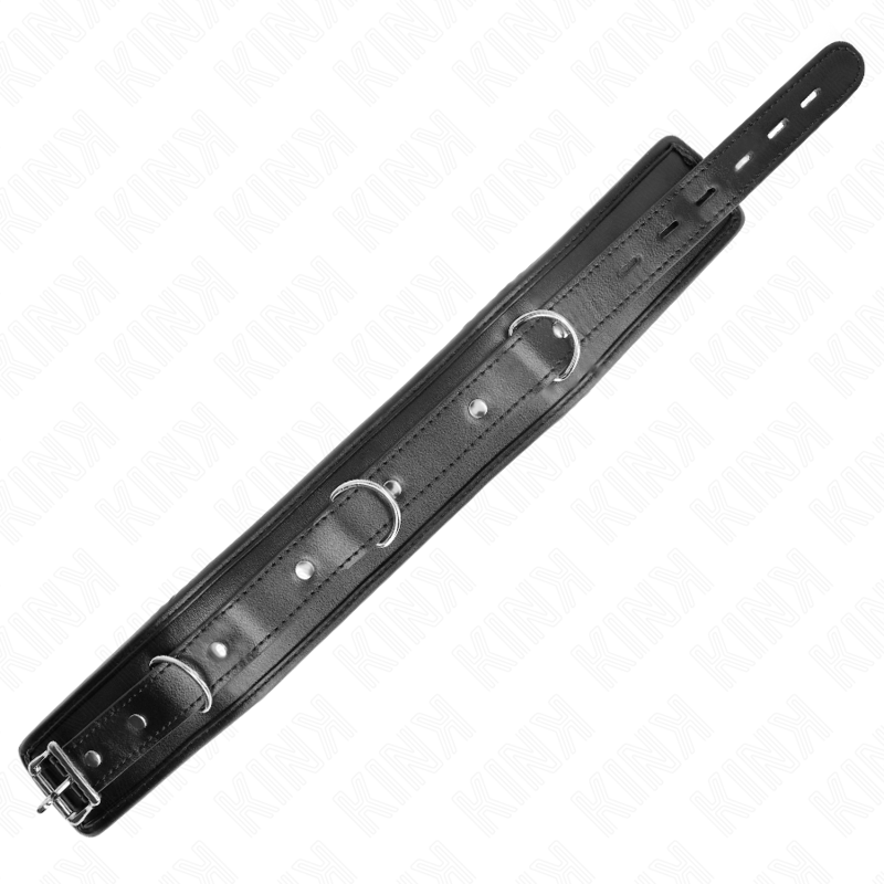 Collare BDSM Regolabile Kink — Similpelle, 37-54 cm