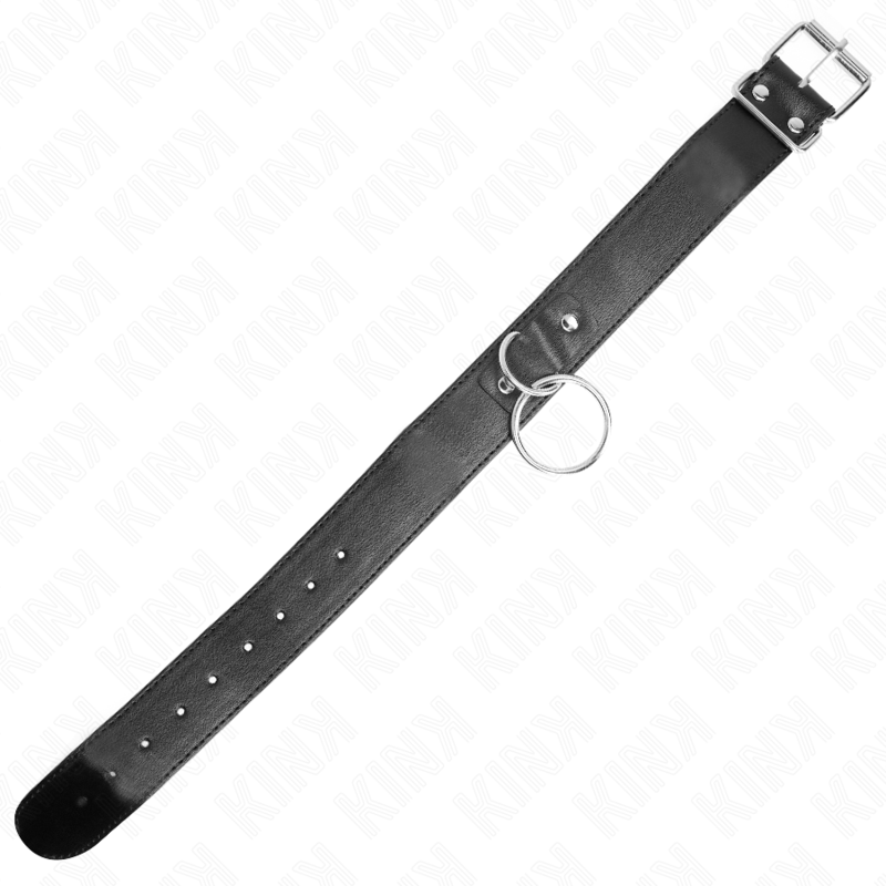 Collare BDSM con Guinzaglio Kink Base — Regolabile 36-43 cm