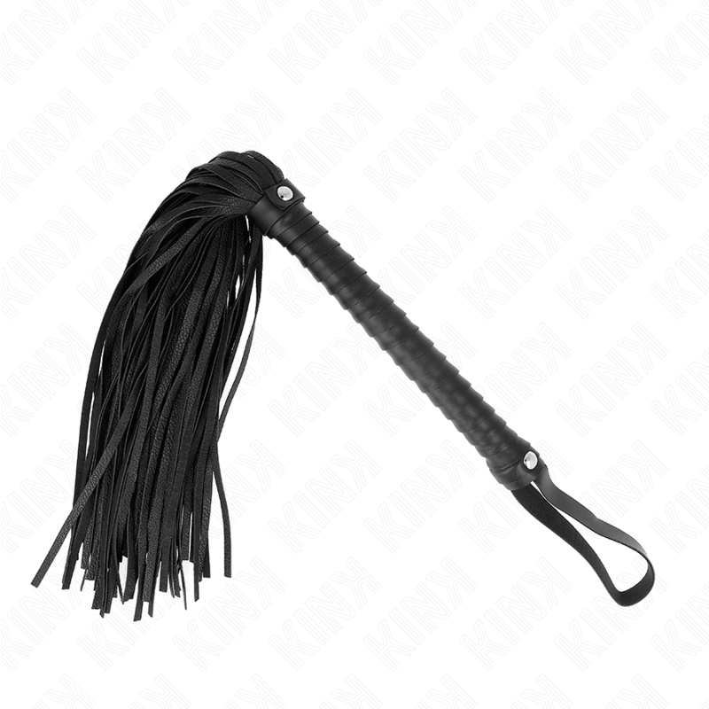 Frusta Bondage BDSM Kink — Manico Strutturato 48,5 cm