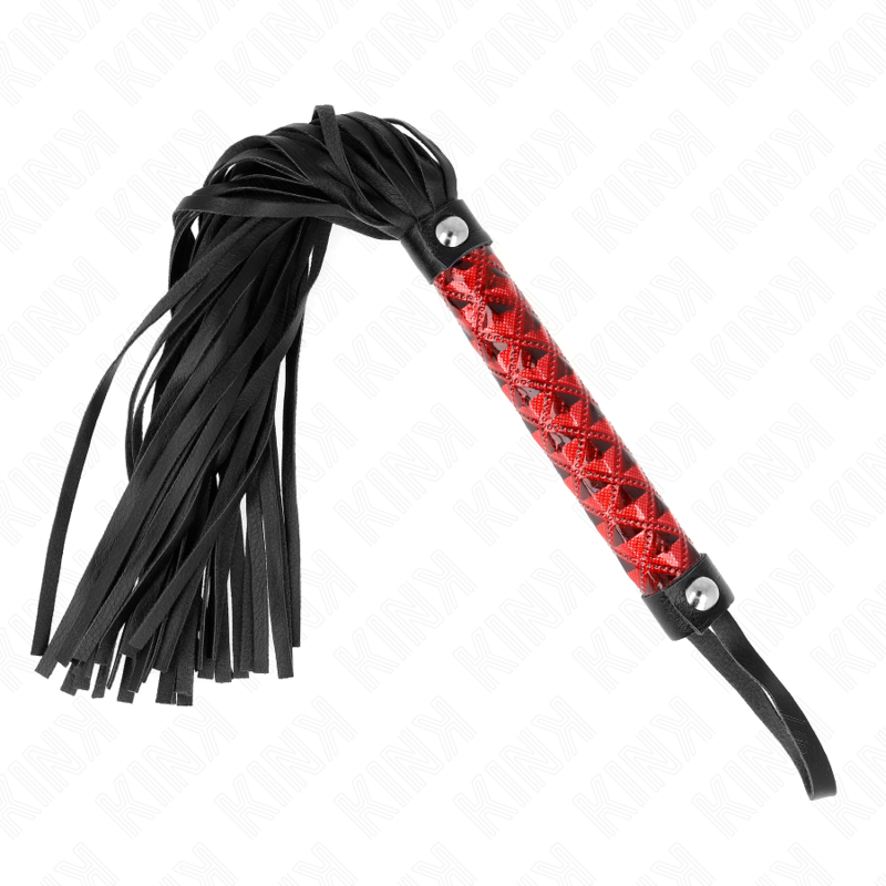 Frusta BDSM con Diamanti Kink Impact & Touch — 40 cm
