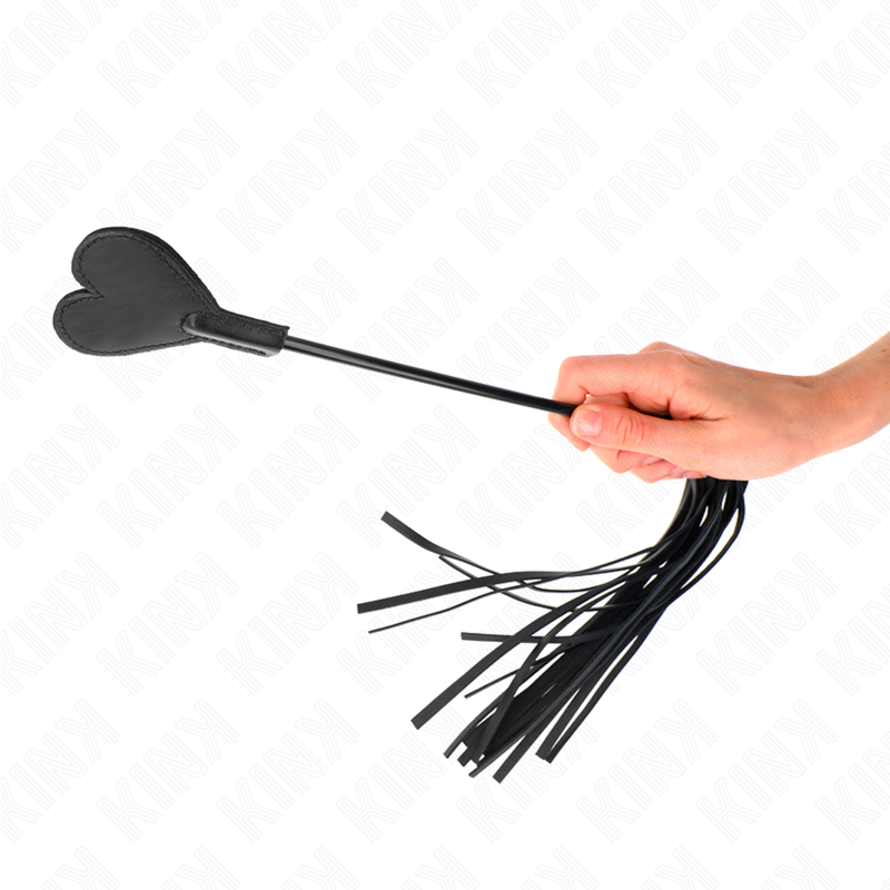 Frusta BDSM con Pandello a Cuore Kink — 35 cm