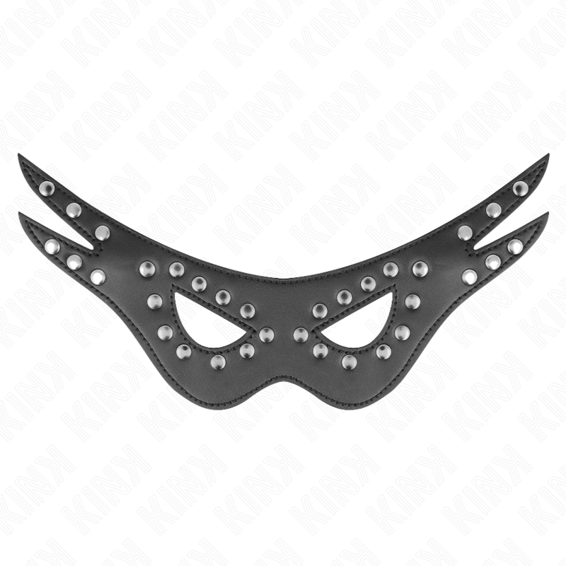 Maschera BDSM in Similpelle Kink Masked Allure — 27x13 cm