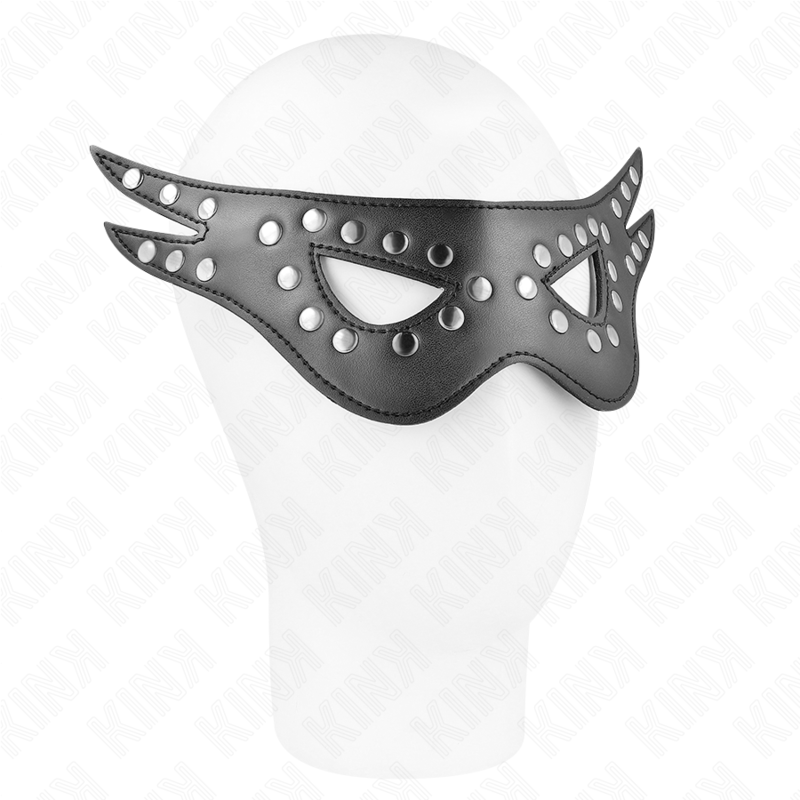 Maschera BDSM in Similpelle Kink Masked Allure — 27x13 cm
