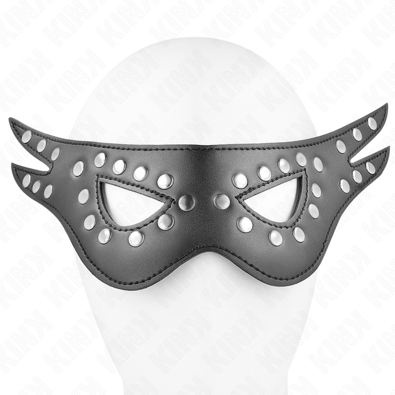 Maschera BDSM in Similpelle Kink Masked Allure — 27x13 cm