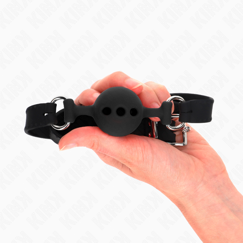 Bavaglio BDSM con Sfera Kink — Silicone, Misura S