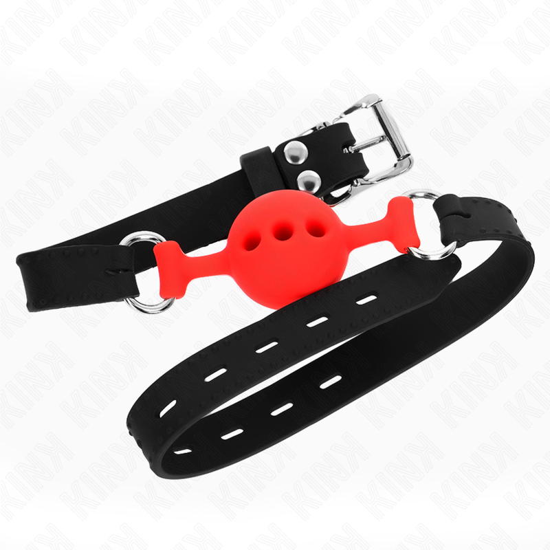 Bavaglio BDSM con Sfera Kink — Silicone, Misura S