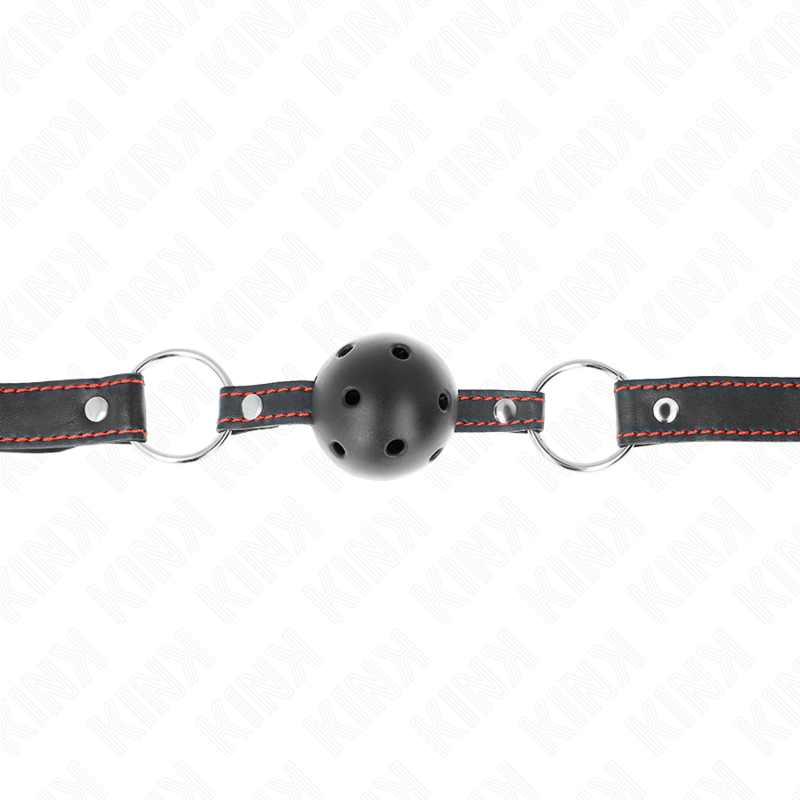 Morso Ball Gag Cavo BDSM Kink — Nero, 6,5 cm