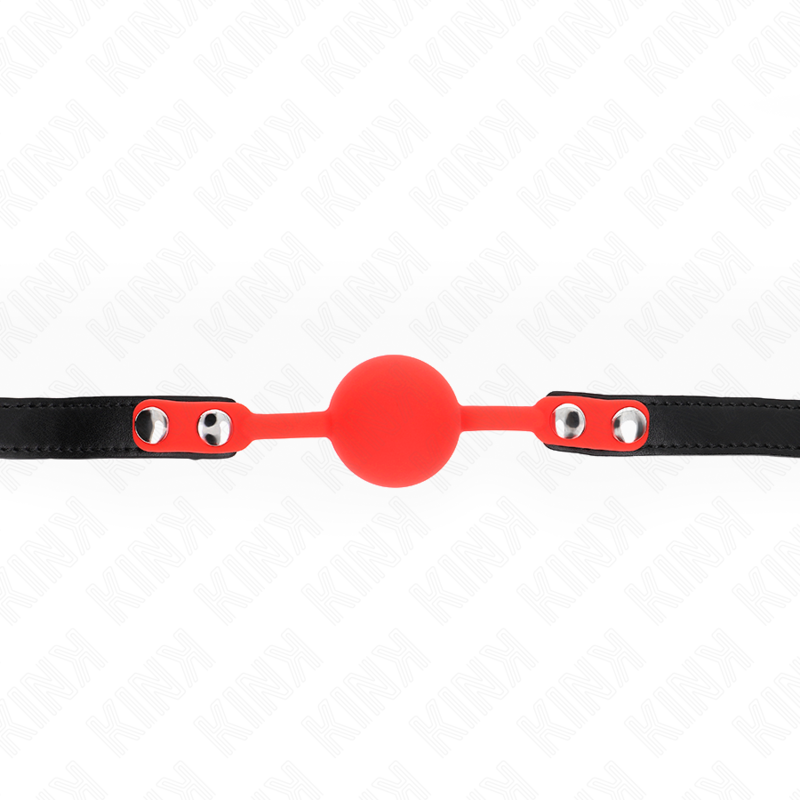 Bavaglio Ball Gag BDSM Kink — Silicone 4 cm, Cinghia 60 cm
