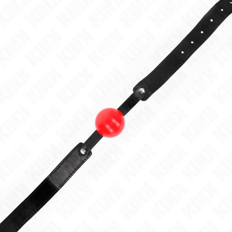 Mordaglio BDSM Morbido Kink Gag Ball — TPE 4 cm, Regolabile