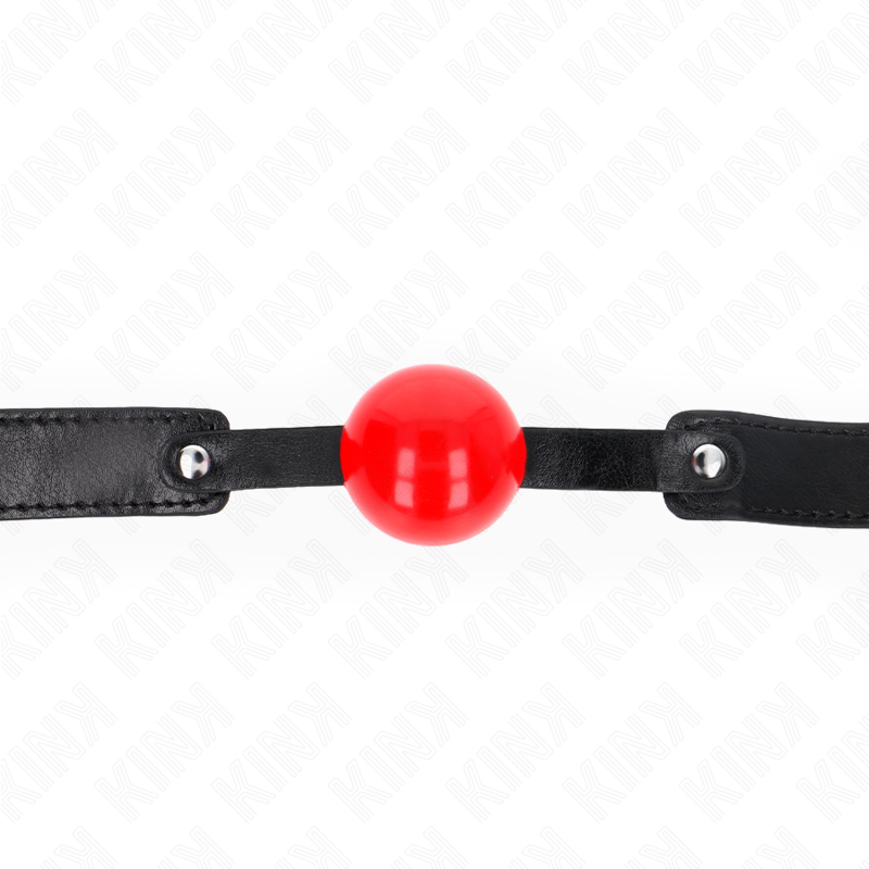 Mordaglio BDSM Morbido Kink Gag Ball — TPE 4 cm, Regolabile