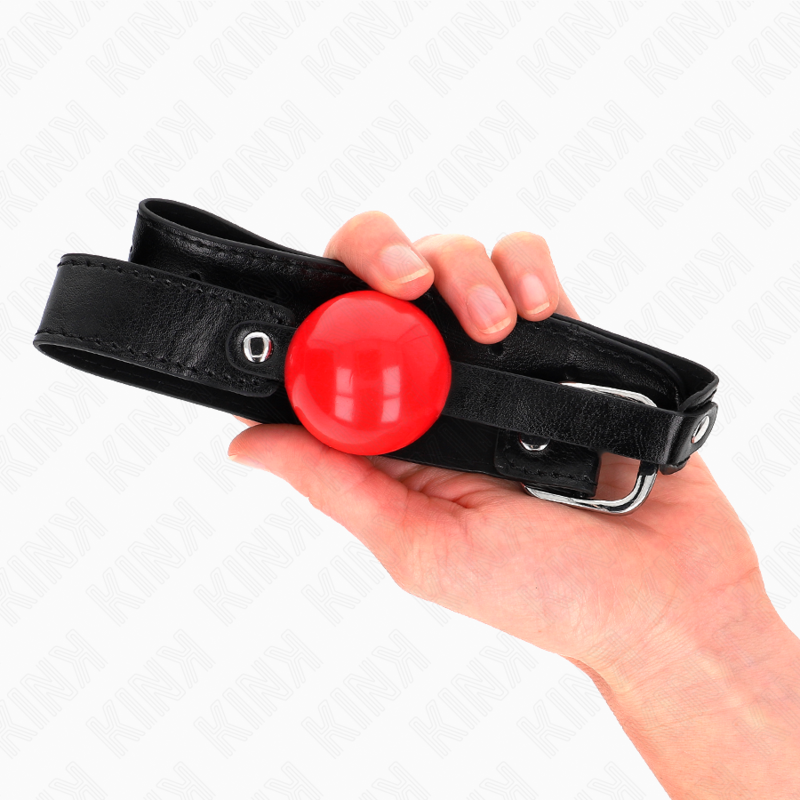 Mordaglio BDSM Morbido Kink Gag Ball — TPE 4 cm, Regolabile