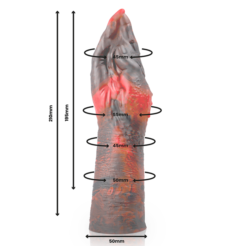 Dildo Fantasy Epic Lilith — Forma Demone, Taglia M