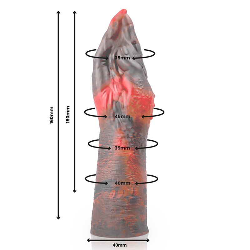 Dildo Fantasy Epic Lilith — Demone, Taglia S