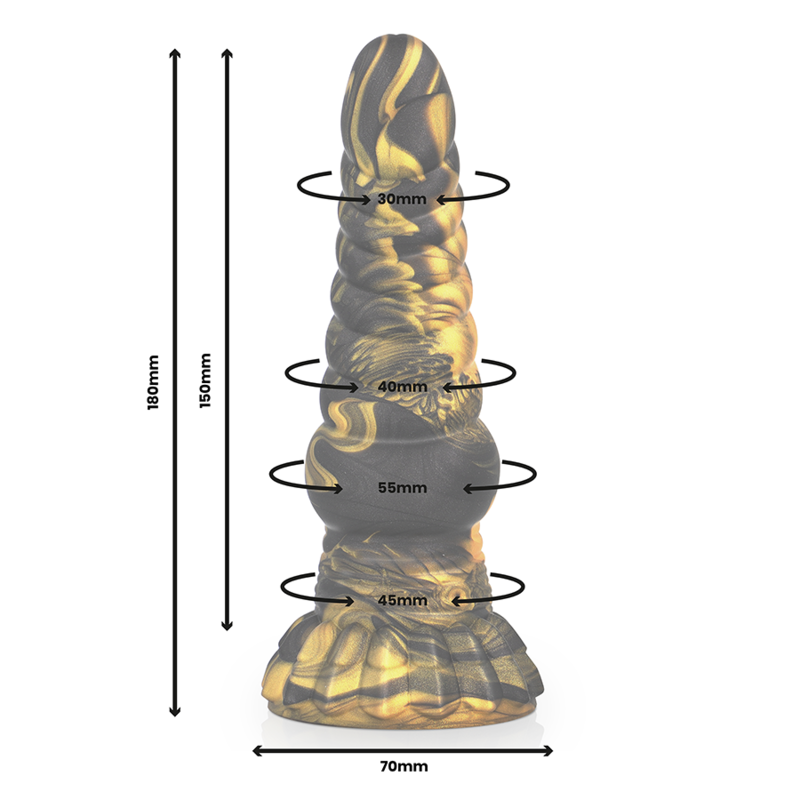 Dildo Fantasy Mitologico Epic Furias — Silicone