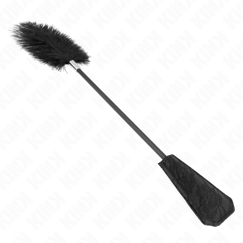 Spolverino con Piume e Pizzo BDSM Kink — 56 cm