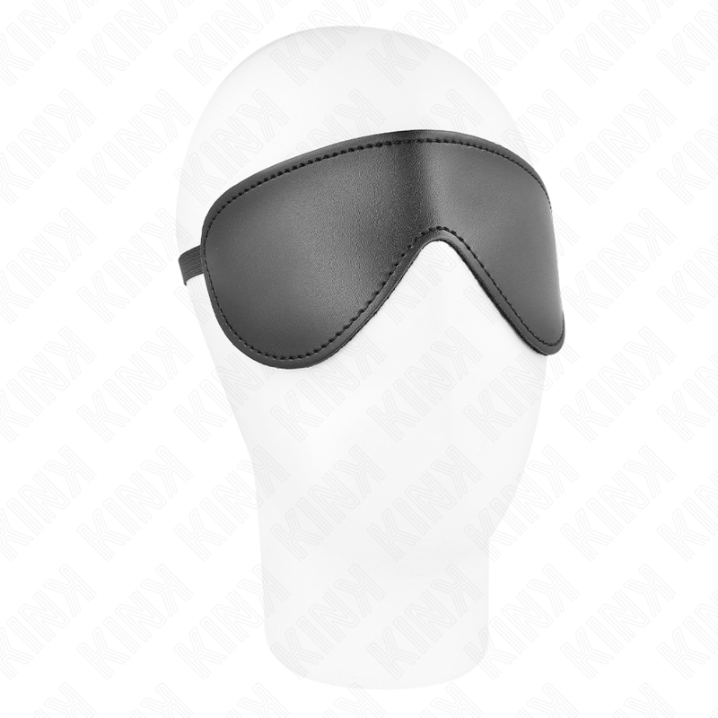 Benda per Occhi BDSM Kink Masked Allure — Pelle, 19,5 x 7,5 cm