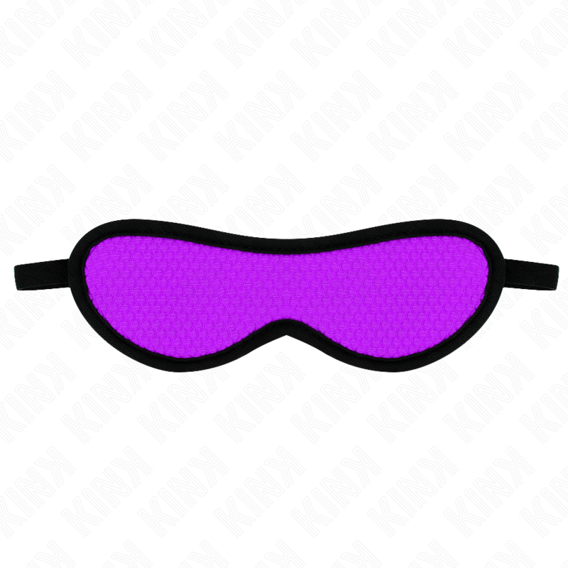 Benda per Occhi BDSM Kink Masked Allure — Texture Scale, Viola