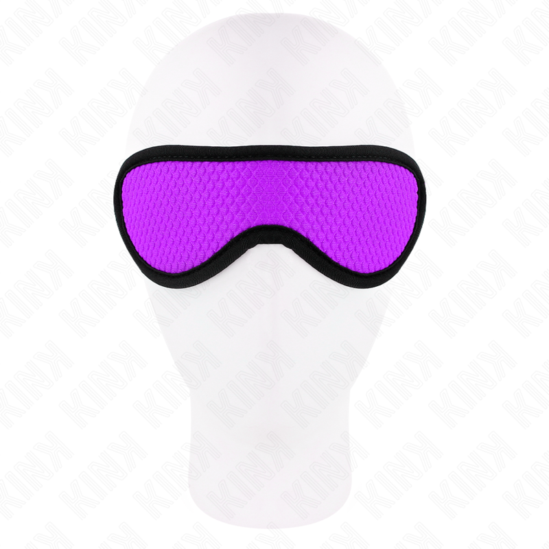 Benda per Occhi BDSM Kink Masked Allure — Texture Scale, Viola