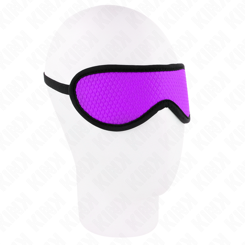 Benda per Occhi BDSM Kink Masked Allure — Texture Scale, Viola