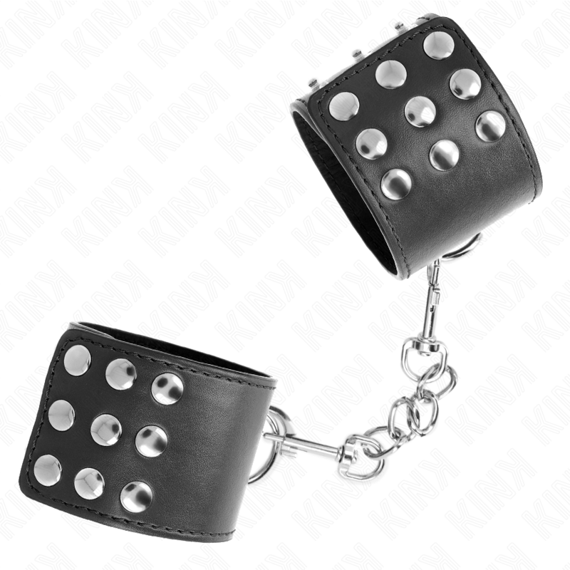 Manette BDSM Regolabili Kink Wrist — Similpelle 19-24 cm