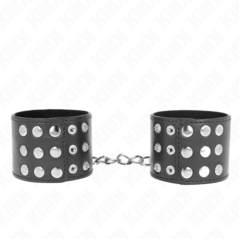 Manette BDSM Regolabili Kink Wrist — Similpelle 19-24 cm