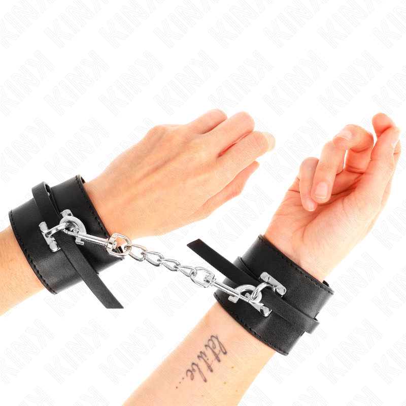 Manette BDSM Regolabili Kink Wrist Restraint — 14,5-21 cm
