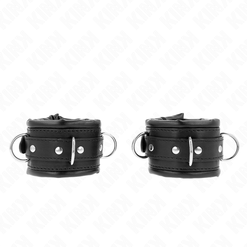 Manette BDSM con Fodera in Pelliccia Kink — Regolabili 20-30 cm