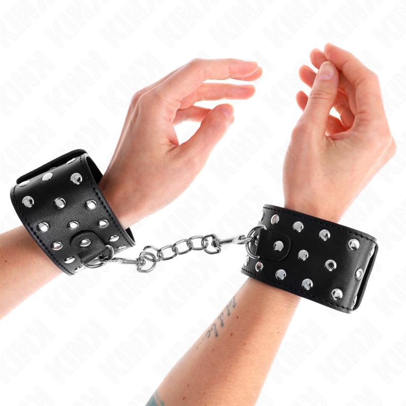 Manette BDSM Regolabili Kink Wrist Restraint — 19-24 cm