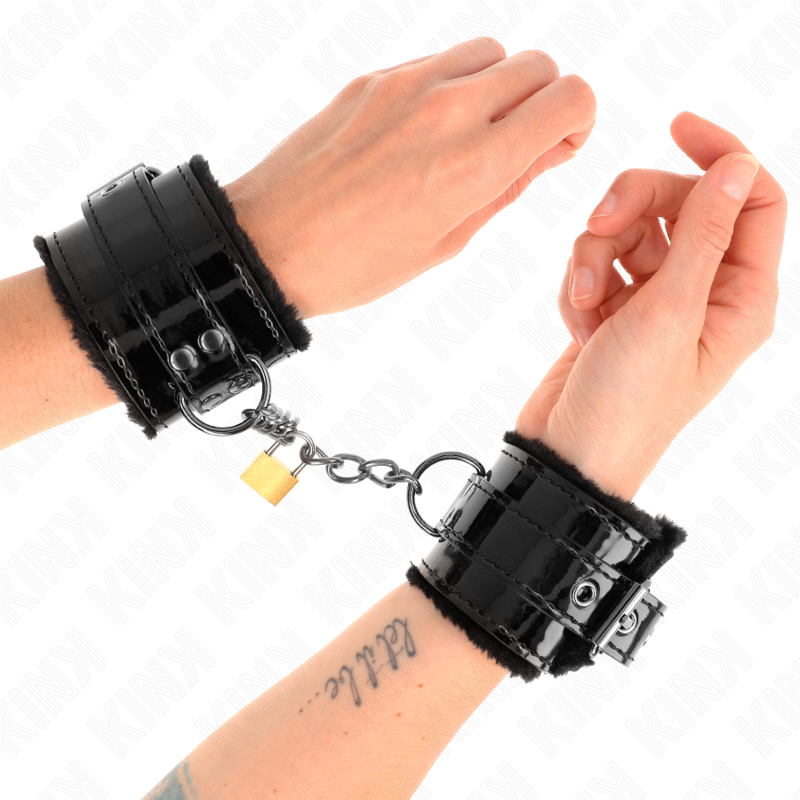 Manette BDSM Regolabili Kink — Polsiere con Serratura