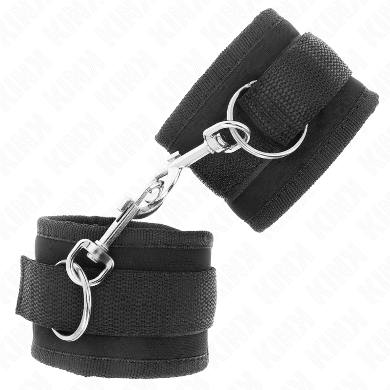 Manette BDSM in Nylon Kink — Regolabili, 18-35 cm