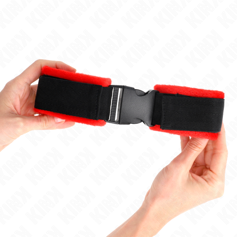 Manette BDSM in Nylon Kink — Regolabili, 25-35 cm