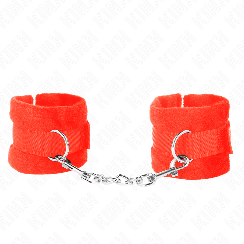 Manette BDSM in Pelliccia Kink — Rosse, 30 x 7 cm