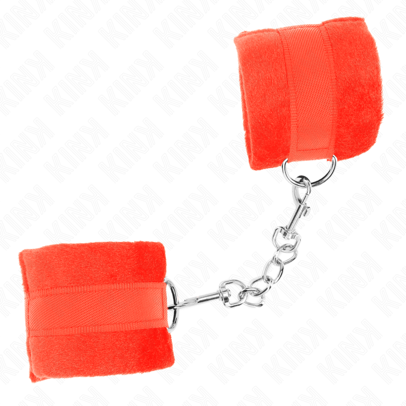 Manette BDSM in Pelliccia Kink — Rosse, 30 x 7 cm