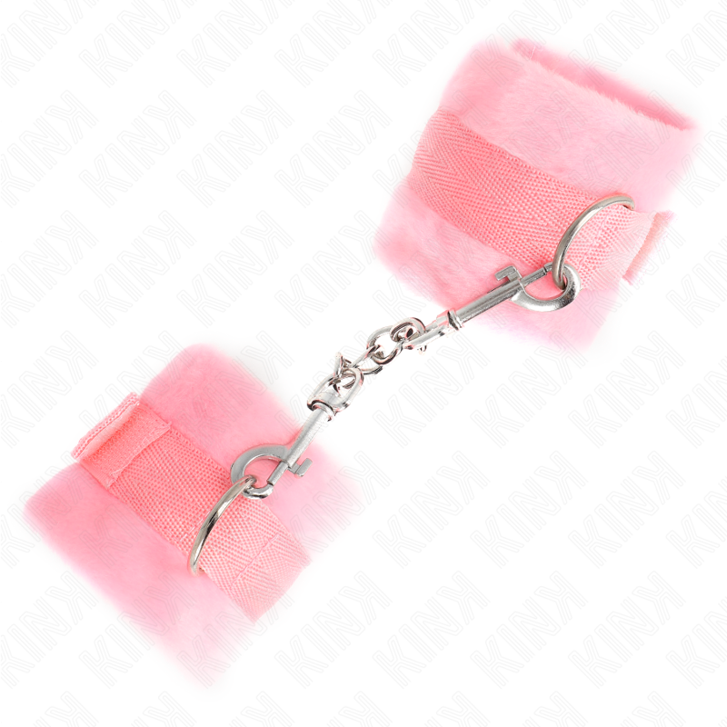 Manette BDSM in Pelliccia Kink — Rosa, 30 x 7 cm