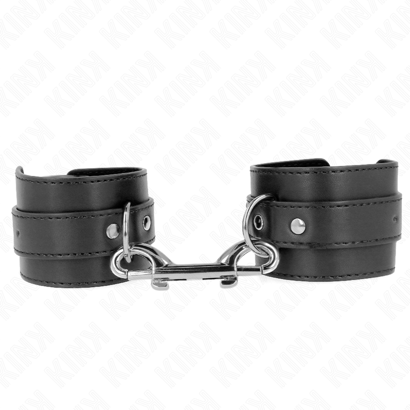 Manette BDSM Kink — Polsiere con Rivetti, 17-28 cm
