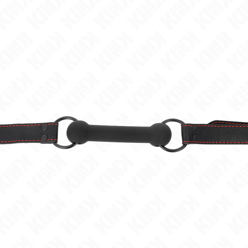 Morso BDSM Bone Gag Kink — Cinturino Similpelle Nero 41-57 cm