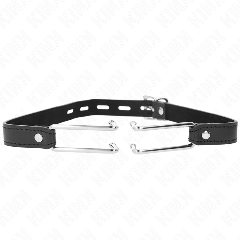 Gag con Gancio in Metallo KINK — Cinturino Similpelle 39-58 cm