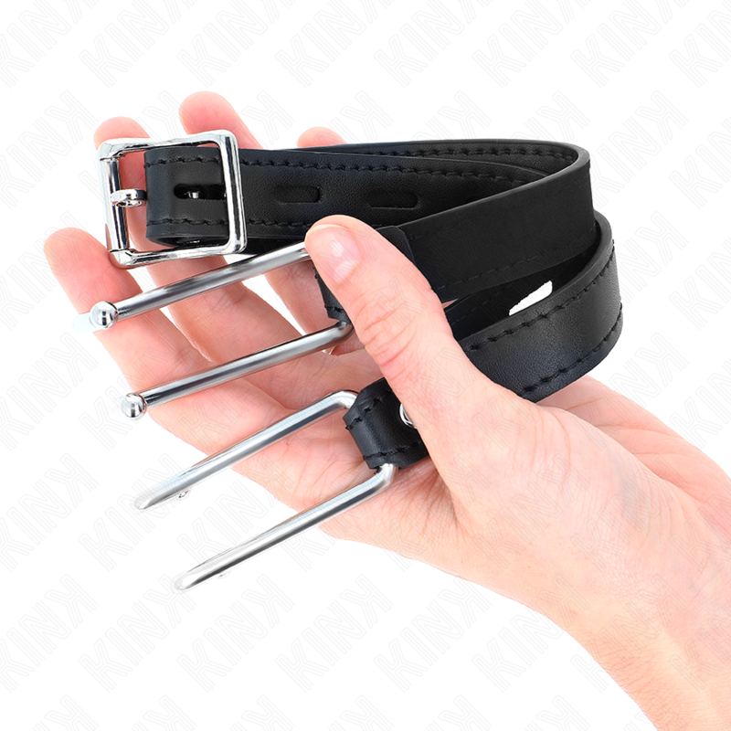 Gag con Gancio in Metallo KINK — Cinturino Similpelle 39-58 cm