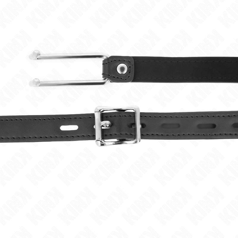 Gag con Gancio in Metallo KINK — Cinturino Similpelle 39-58 cm