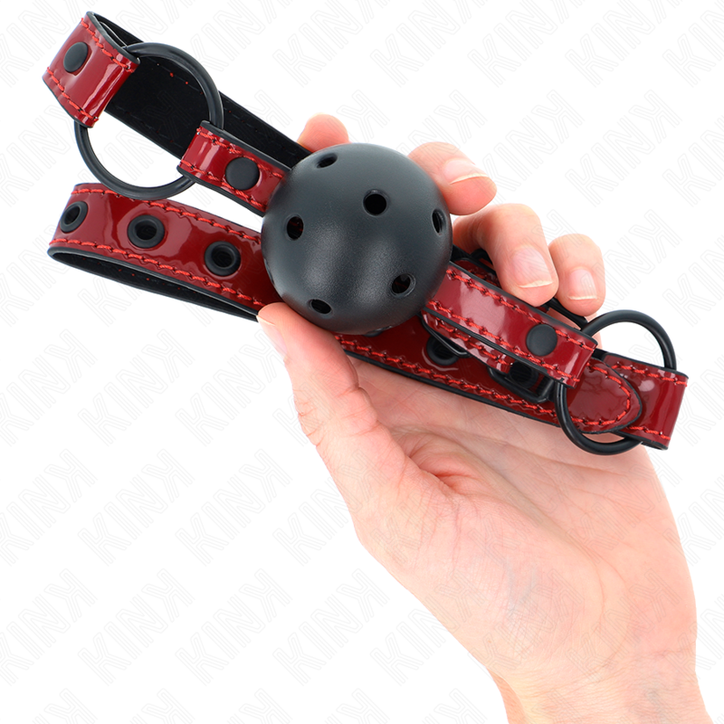 Gag Ball BDSM Kink — Similpelle, Regolabile