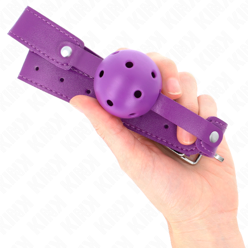Mordaglio a Sfera BDSM Kink — Viola, 4.5 cm