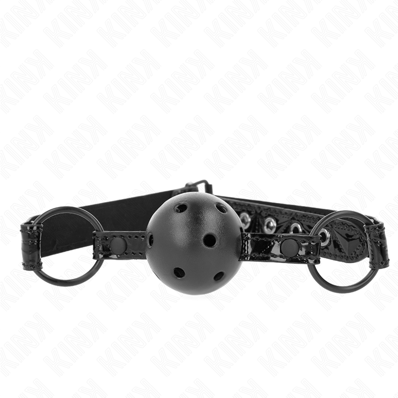 Gag Ball BDSM Kink Diamantata — Cinghia Regolabile 42-60 cm