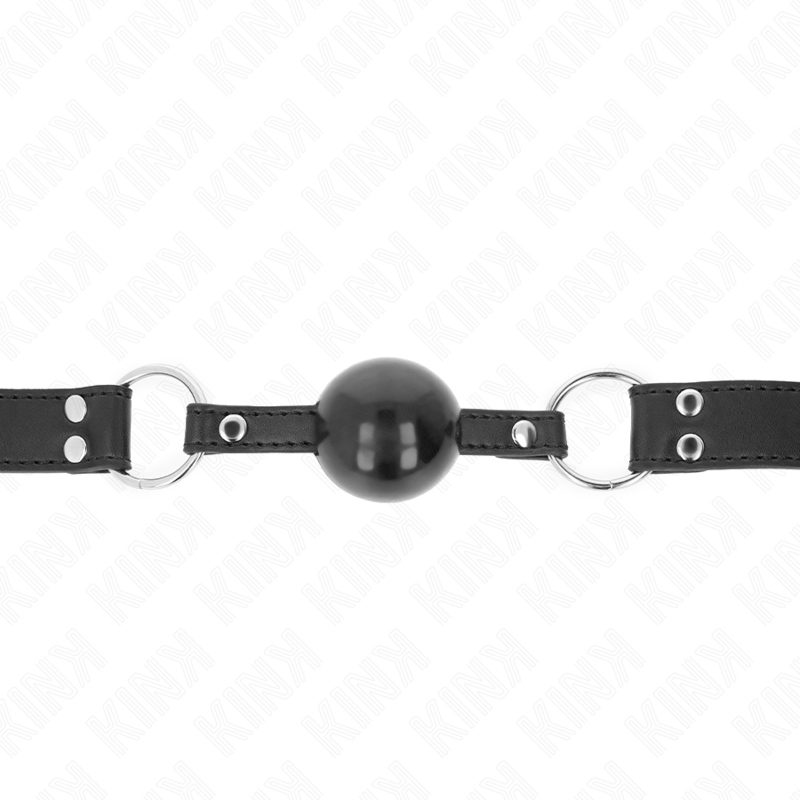 Bavaglio Ball Gag BDSM Kink — Sfera 4 cm, Cinturino Regolabile