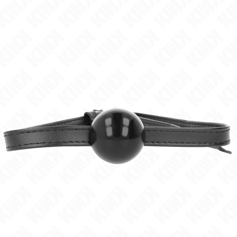 Gag Ball BDSM Kink Simplicity Strap — 4 cm, Cinghia 60 cm