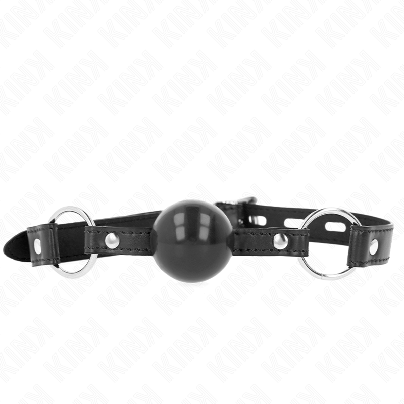 Morso Ball Gag BDSM Kink — TPE, Palla 4 cm, Cinghia 60 cm