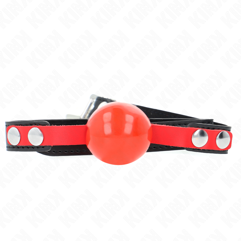 Bavaglio Ball Gag BDSM Kink — TPE Morbido, Cinghia Regolabile