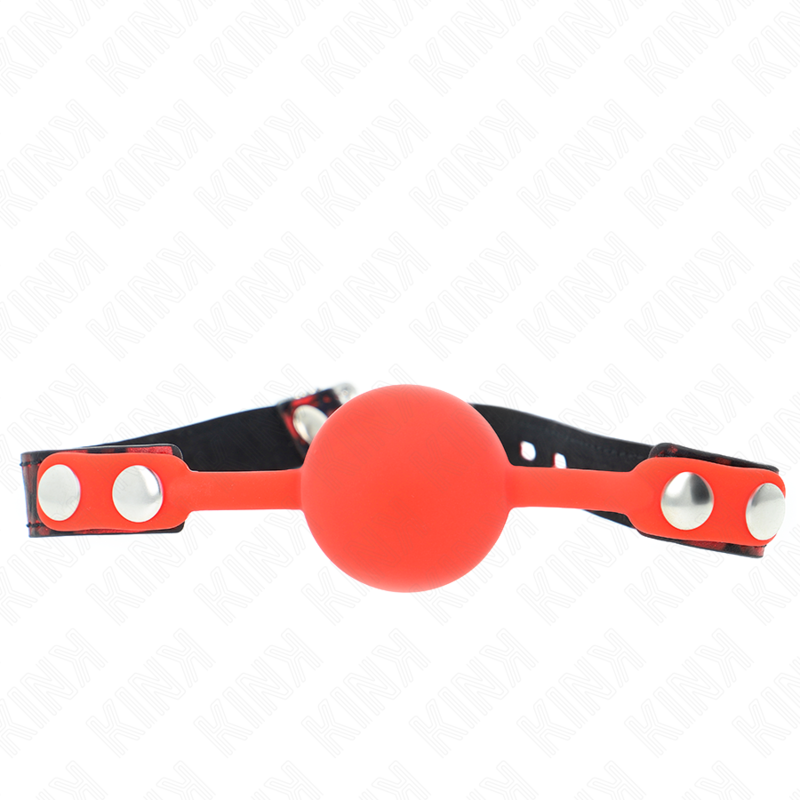 Mordaglio Ball Gag BDSM Kink — Silicone, Lucchetto, 4 cm
