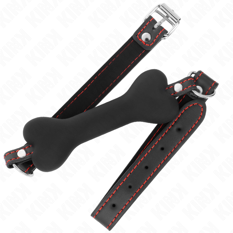 Bavaglio BDSM a Osso Kink — Silicone, 12 cm