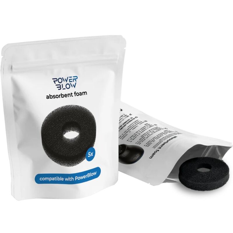 Ricambio Schiuma Assorbente Kiiroo PowerBlow — 5 Pezzi