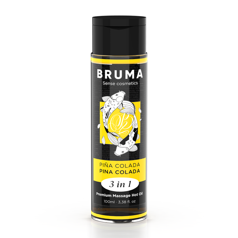 Olio da Massaggio Erotico Bruma Pina Colada — Effetto Calore 100 ml